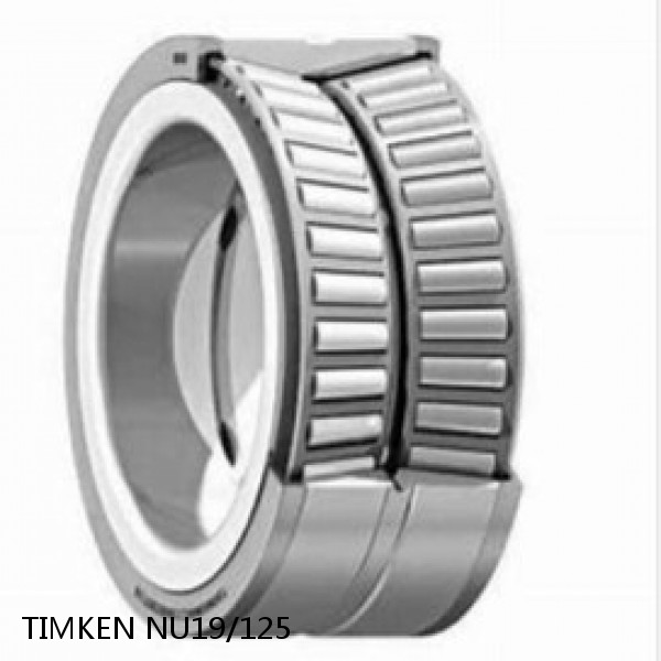 NU19/125 TIMKEN Tapered Roller Bearings Double-row